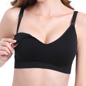 Maternity Nursing Bras Set of 4 Multicolored Pack + Extenders